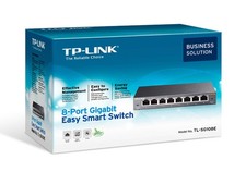 Image of TP-LINK 8-Port Gigabit Easy Smart Switch TL-SG108E