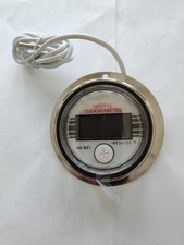 Digital Panel Mount Thermometer 1EPF4, 2" Gauge, 39" RTD Probe, -40 to 120 F