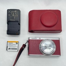 Working FUJIFILM XF1 Red Fujifilm Compact Digital Camera X017