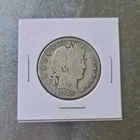 1906-D Barber Half Dollar Denver Silver 50C Circulated