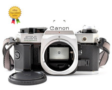 Canon AE-1 Program 35mm Silver SLR Film Camera Body Tested Near Mint From JAPAN