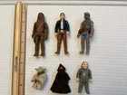 Vintage Star Wars Action Figure Lot Kenner 1980s Yoda Jawa Boba Fett Chewbacca
