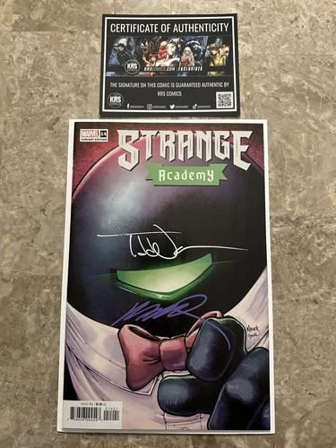 Strange Academy #14 Variant Signed Nauck/Ramos with COA (2022)