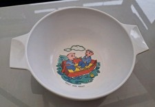 Vintage Pinky & Perky Melaware Childs Bowl