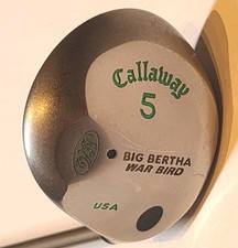 Ladies Callaway Big Bertha Warbird 5 Wood Graphite Gems Womens Flex RH
