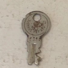 Vintage Original Sudhaus Luggage BMW Airhead Krauser Saddlebags Key DBGM S324