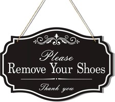 Please Remove Your Shoes Thank You Wall Decorative Sign,Take style2