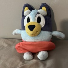 Bluey  Friends BABY BLUEY 8  Plush Blue Dog Red Diaper 2018 Moose Toys