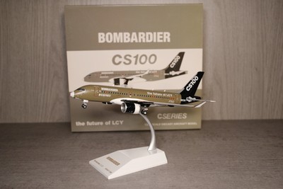 JC Wings - Bombardier C-Series CS100 FTV2 ''the future of LCY'' 1:200 LH2161