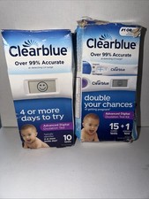 Clearblue Digital Ovulation Test Kits - 15  1  10. Exp 11/26-05/27 FS