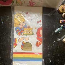 Vintage Hallmark RAINBOW BRITE Table Cover new - Opened