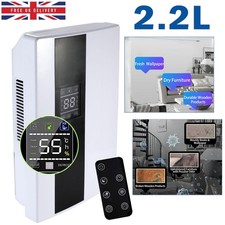 New 2200ML Portable Dehumidifier Quiet Home Air Dryer Mould Moisture Damp+++ UK