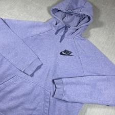 Nike Sportswear Rally Hoodie Womens Large Hood Funnel Neck Logo