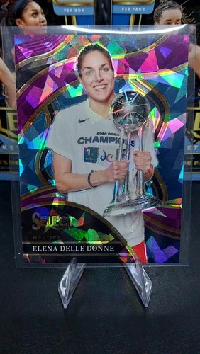 2024 Panini Select WNBA - Courtside Elena Delle Donne #246 Purple Ice Prizm /149