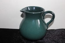 KRUG ° Wasserkrug ° Milchkrug ° Weinkrug ° Keramik ° dunkelgrün ° Unbenutzt