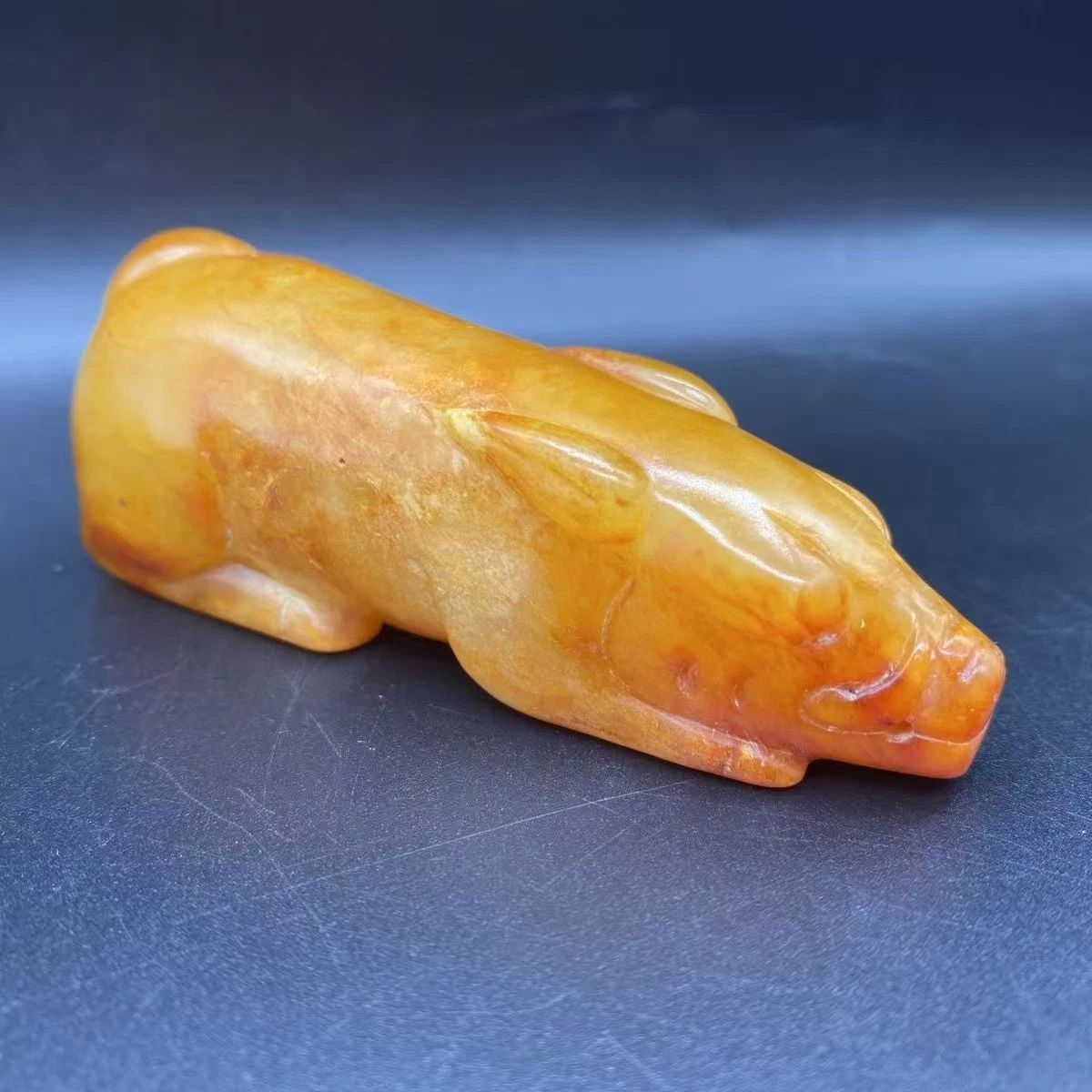 Tiger 玉中国风雕像、雕像| eBay