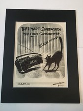 HITACHI SUPERWOFFER PORTABLE HI FI-1987 original advert mounted 14x11 inches