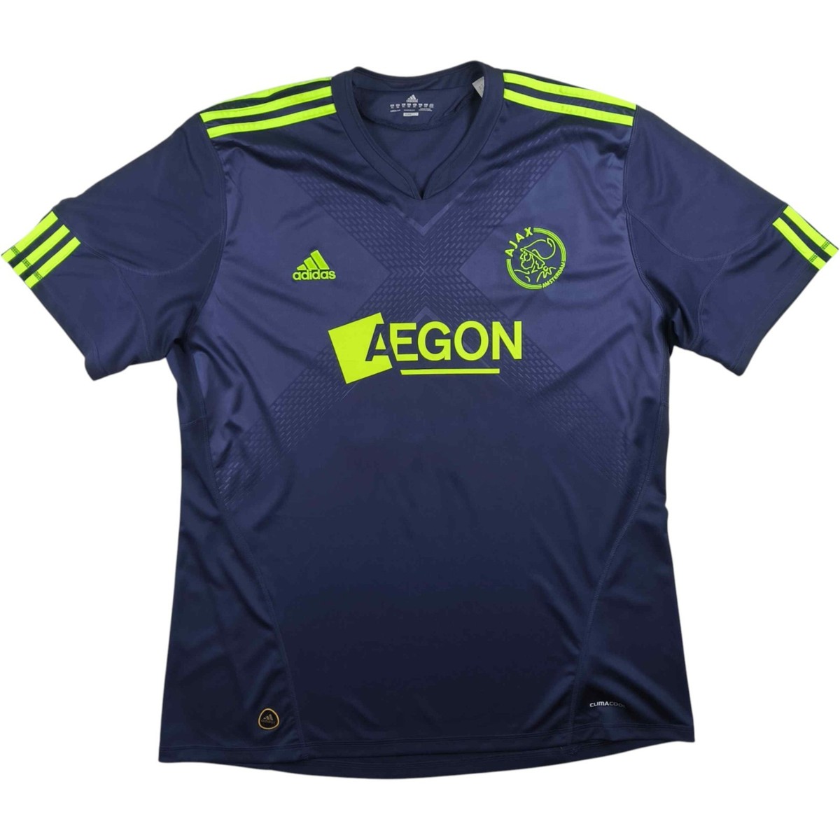 Ajax Amsterdam 2010-11 Adidas away Luis Suarez football jersey shirt size  XXL