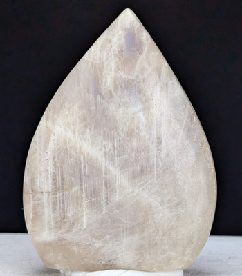 Moonstone Freeform Teardrop Ornament Tower Blue Flash Crystal Gemstone Mineral