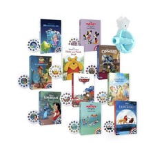 Moonlite Storytime Disney Megabundle with Mini Projector and 10 Classic Bedti...
