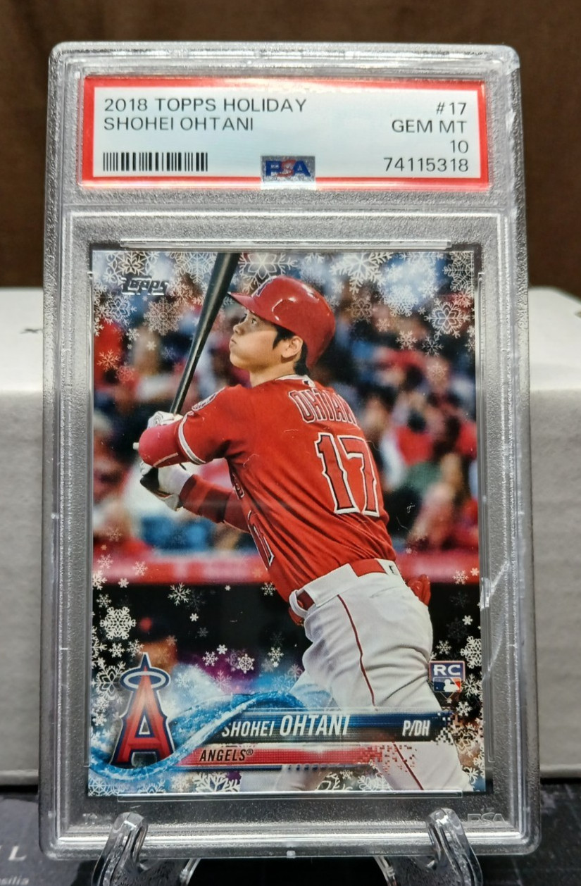 2018 Topps Holiday - Shohei Ohtani #HMW17 (RC) Rookie