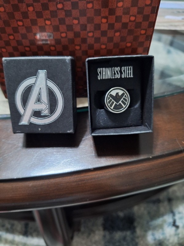 Marvel Comics Avenger Stainless steel ring