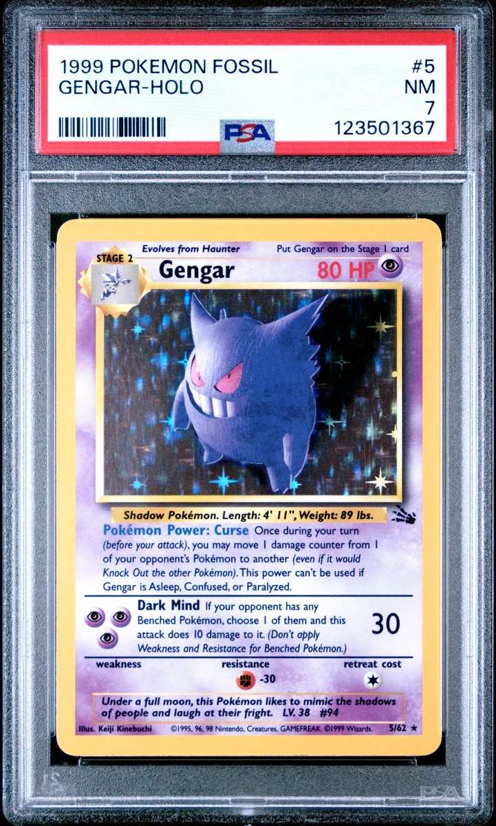 gengar pokemon card 1st edition Sabrina's Gengar main image 1