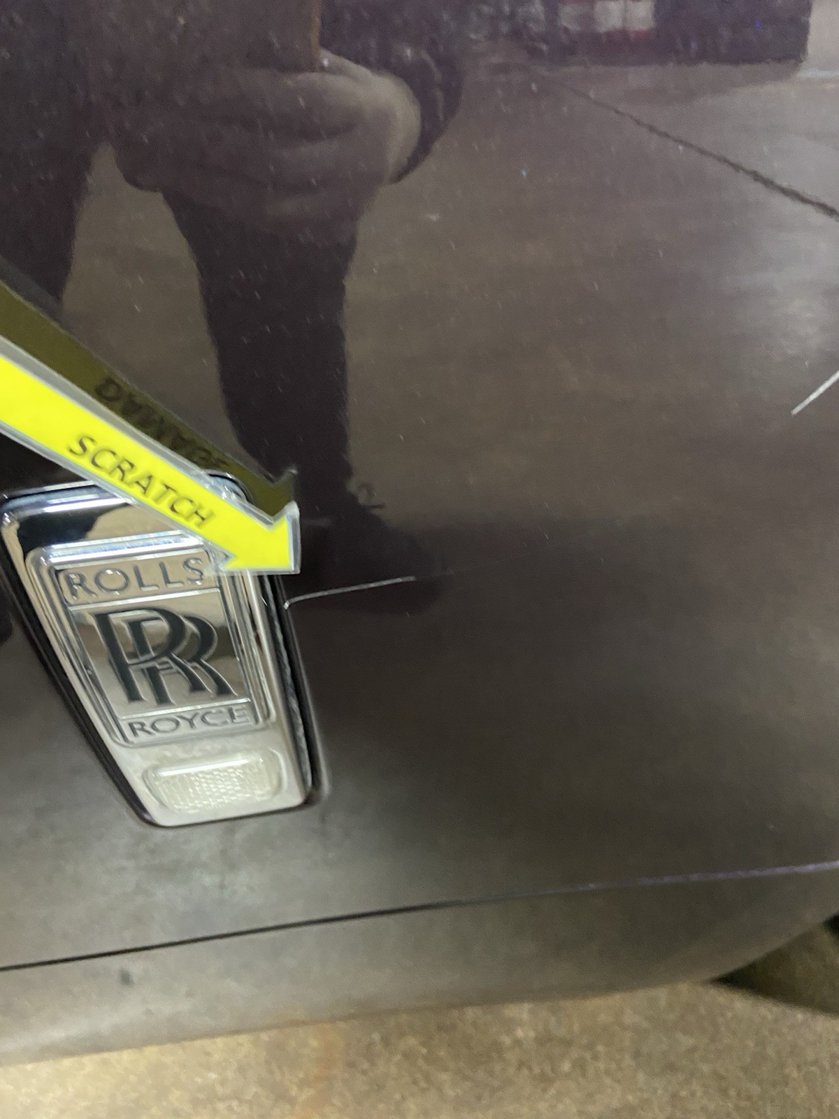 2017-2023 Rolls Royce Dawn Front Right Fender Panel Purple R95 OEM *NOTE*