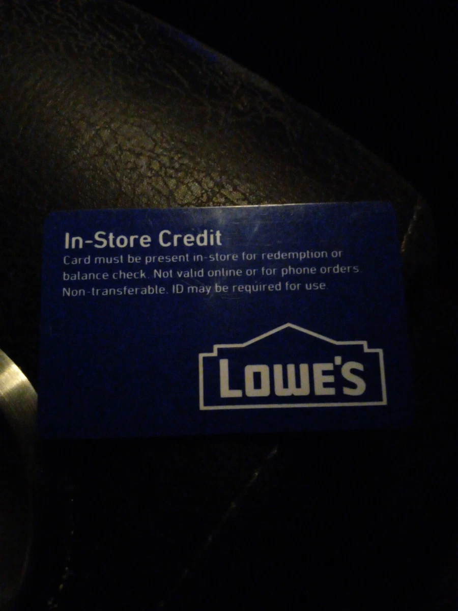 Update more than 116 lowe's gift card balance best kenmei.edu.vn