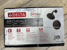 Delta 144798-RB Archdale Venetian Bronze Round Bathtub  Shower Faucet NEW 