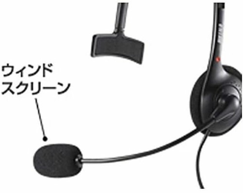 Buffalo BSHSHCM100BK Single Ear Headband Headset 4 Poles - 第 3/4 張圖片