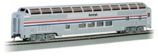 Bachmann 13032 Amtrak Phase II - 85' Budd Full Dome (HO Scale) NEW