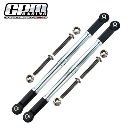 GPM Alloy Adjustable Rear Upper Chassis Link Tie Rods For LOSI 1/10 Baja Rey 1.0 - Picture 18 of 18