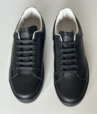 NIB $690 Bottega Veneta Men's Calf Leather Black Sneakers 7.5 US