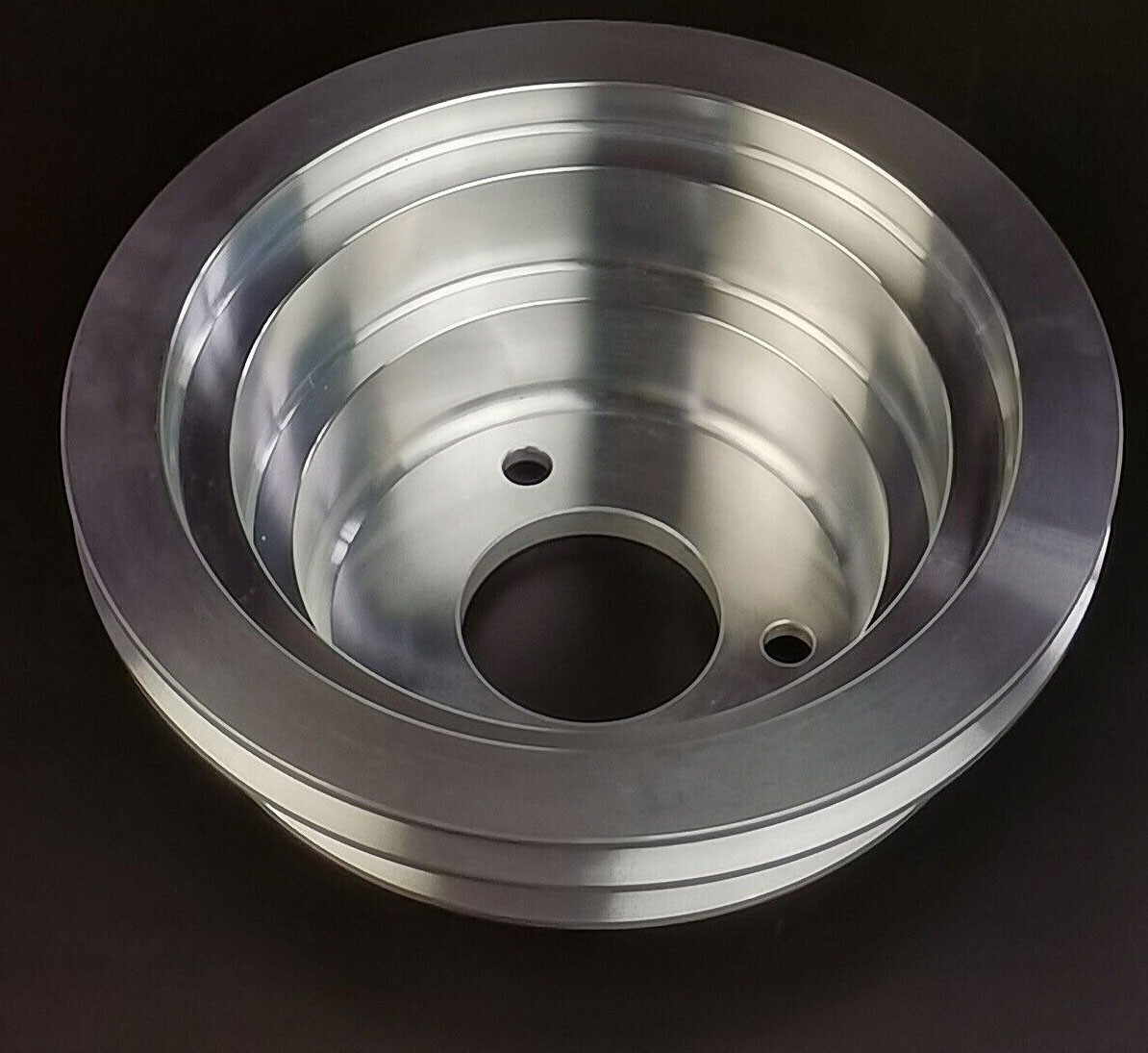 Fits Big Block Chevy Crankshaft Pulley 2V Long Water Pump LWP 396 - Foto 2