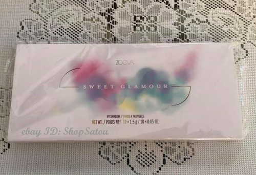 NIB ZOEVA Eyeshadow Palette SWEET GLAMOUR Full Size 0.05 oz X 10 - Picture 4 of 7