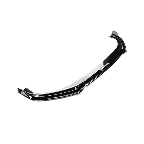 For 2021 2022-2024 Ford Mustang Mach-E Front Bumper Spoiler Lip Gloss Black 3PCS - Picture 5 of 7