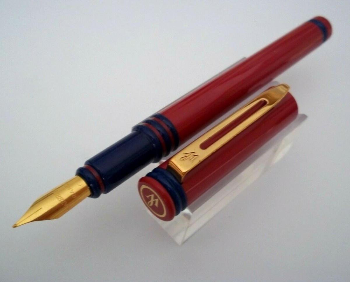 Stylo Bille Waterman Forum Vintage Années 80-90 - Neuf De Stock, Couleur Verte