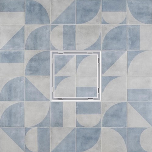 SereneDrains 304 SS 5 Inch Tile In Square Shower Drain Kit With Base 4 COLORS - Picture 129 of 129