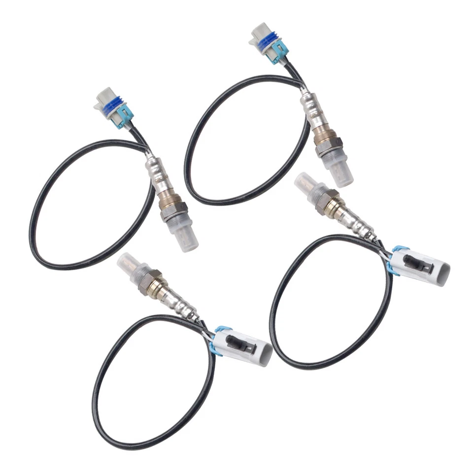 Set of 4 Oxygen O2 Sensor for 2008-2014 GM V8 4.8L 5.3L 6.0L 6.2L Up&Downstream - Image 3 of 4