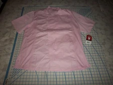WOMENS XLARGE CHEF WORKS PINK UTILITY COOK SHIRT - NWT