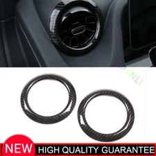For Benz GLB W247 2020-2022 Carbon Fiber Front Side Vent Overlay Cover Trim 2PCS