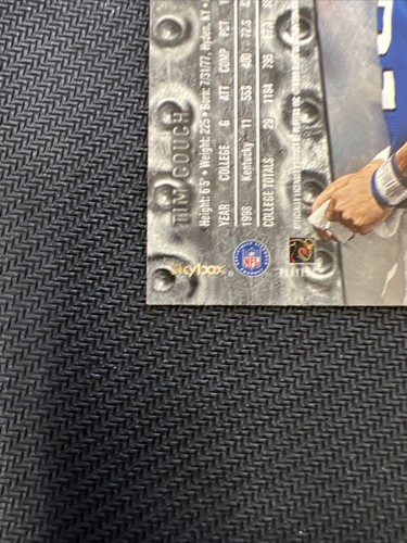 1999 Metal Universe Football Card #210 Tim Couch Rookie - Bild 9 von 10