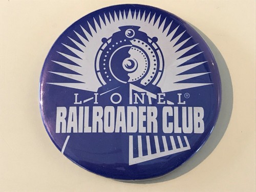 Lionel Railroaders Club Train 2 1/2" Pinback Button, Visited Fold Over Tab * - Picture 6 of 8