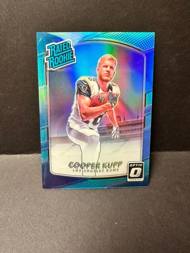 2017 Donruss Optic - Rated Rookie Aqua Prizm #179 Cooper Kupp /299 (RC)