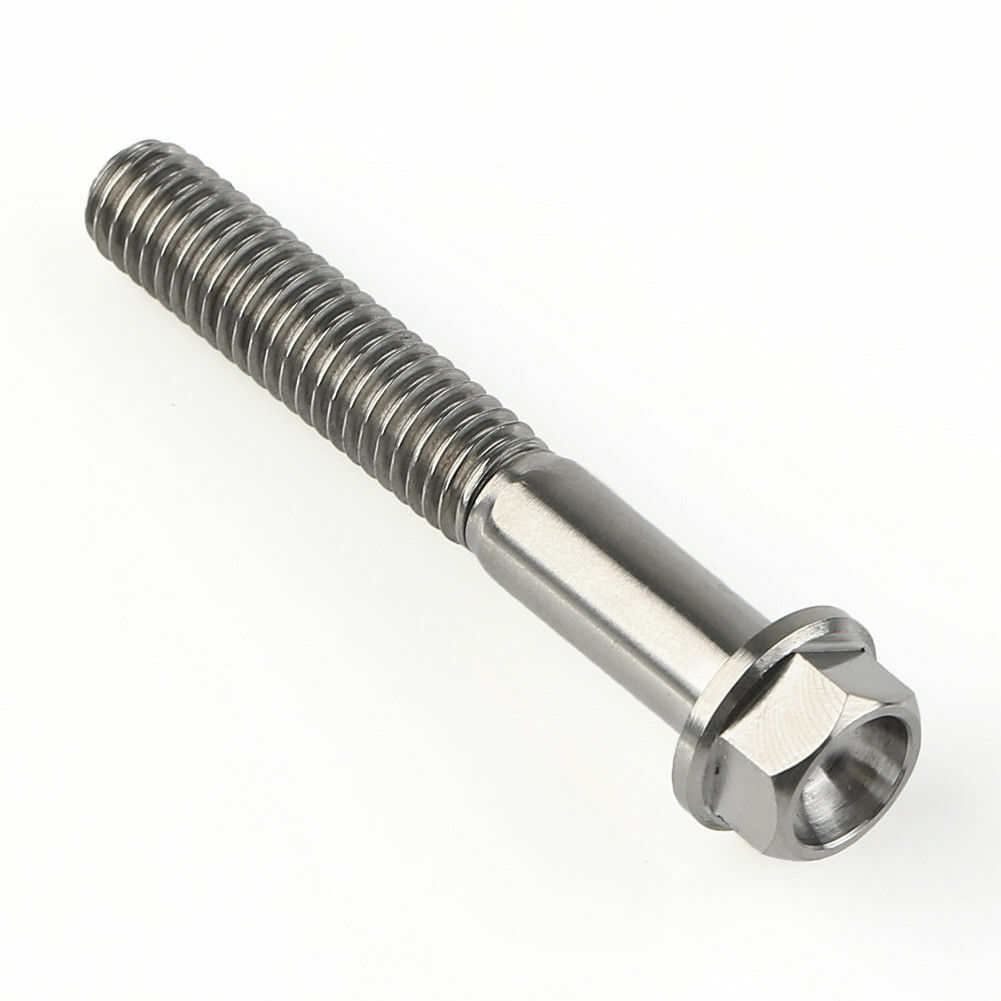 M6x1mm Titanium Ti Socket Hex Bolt Cap Screw 10 15 20 25 30 35 40 - Foto 9