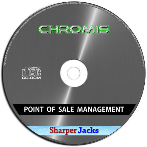 NEW & Fast Ship! Chromis Point of Sale POS Management Software System - PC Disc - Picture 1 of 12