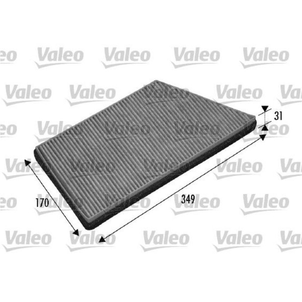 Valeo Innenraumfilter Aktivkohlefilter FüR Peugeot 206 CC 2D 2A/C 698749-image