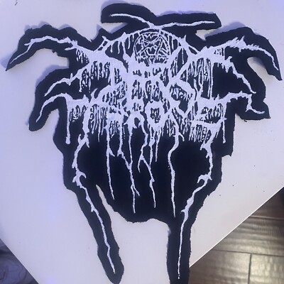 Custom print example: 11x11in / 6x6in darkthrone patch (READ DESCRIPTION)