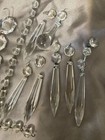 VINTAGE CRYSTAL  PIECES -CHANDELIER PIECES — photo 2